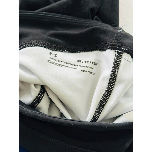 NEW UA Under Armour Compression XS Womens USA Heatgear Patriotic Leggings Flag - Picture 5 of 5